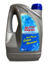 Autofresh mavi antifriz, 3 litre, -37 bileşene kadar koruma sağlayan 4 mevsim donmayı önleyici.